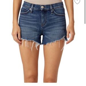 Hudson Gemma mid-rise destroyed denim short